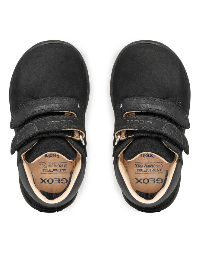 Geox Schnürschuhe Geox B Macchia B164NC 03285 C9999 Schwarz