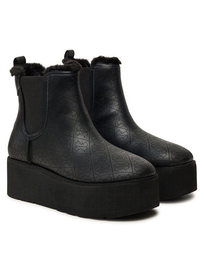 Guess Bokacsizma Guess Jilaine FLFJIL FAL10 Fekete