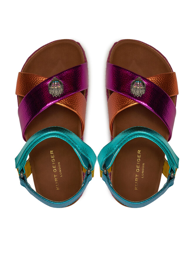 Kurt Geiger Еспадрили Kurt Geiger Mini Kensington Espadrill 1336769109 Цветен