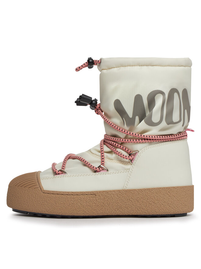 Moon Boot Śniegowce Moon Boot Ltrack Polar 24501000003 Écru