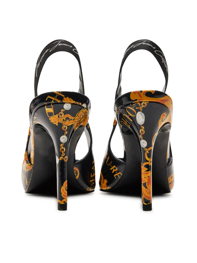 Versace Jeans Couture Sandały Versace Jeans Couture 77VA3S52 ZS366 Czarny