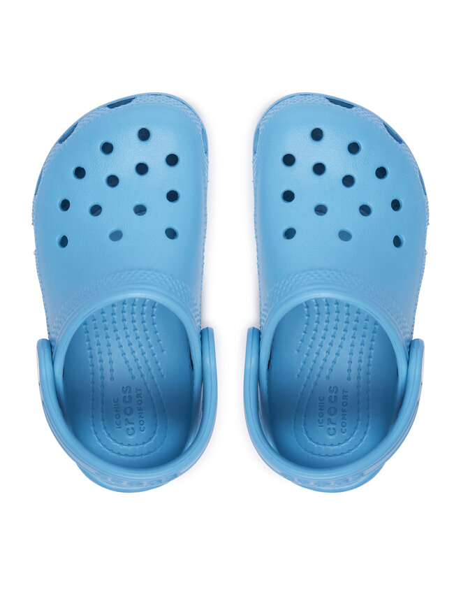 Crocs Pantoletten Crocs Classic Clog T 206990 Blau