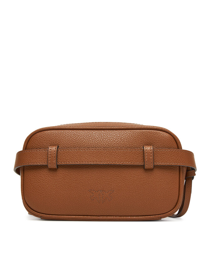 PINKO Ročna torba PINKO Pelle Bottalata AI 25-26 PCPL 105354 A29Q Rjava