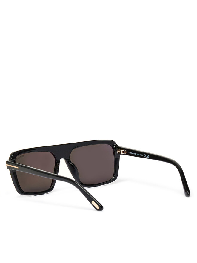Tom Ford Сонцезахисні окуляри Tom Ford Vincent FT1176 01A Чорний