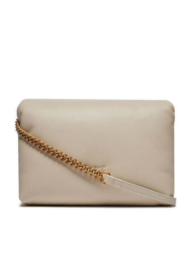 PINKO Handtasche Pinko Love Click Puff Classic PE 24 PLTT 101585 A10F Écru
