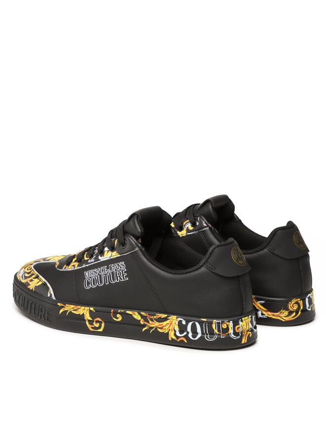 Versace Jeans Couture Снікерcи Versace Jeans Couture 74YA3SK6 Чорний