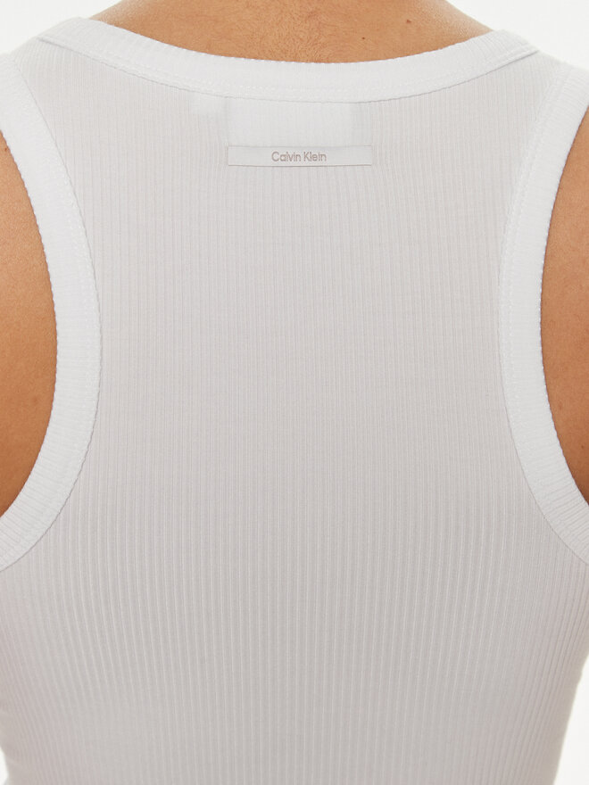 Calvin Klein Calvin Klein Top K20K206554 Blanco Slim Fit