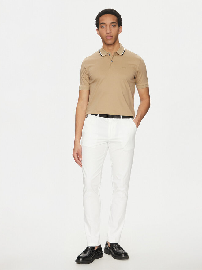 BOSS BOSS Poloshirt Penrose 38 50469360 Beige Slim Fit