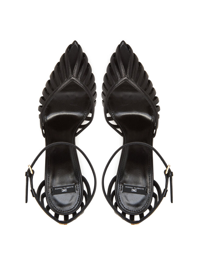 Elisabetta Franchi Pantofi cu toc subțire Elisabetta Franchi SA-19L-52E2-V580 Negru