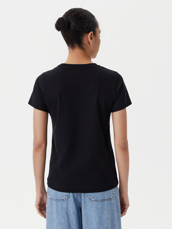 PINKO PINKO Camiseta Bussolotto 100355 A2OD Negro Regular Fit