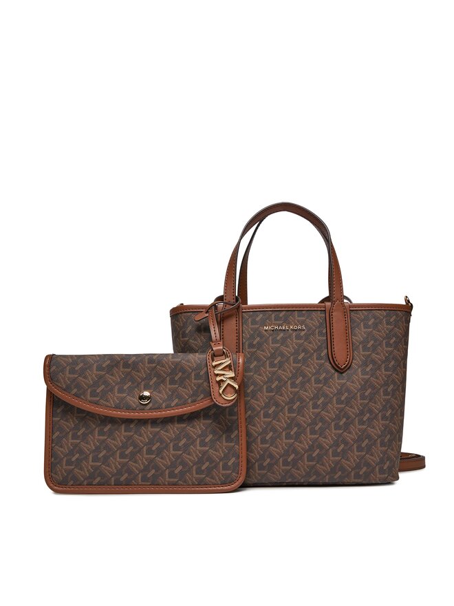 MICHAEL Michael Kors Ročna torba MICHAEL Michael Kors Eliza 30R4GZAT0B Rjava