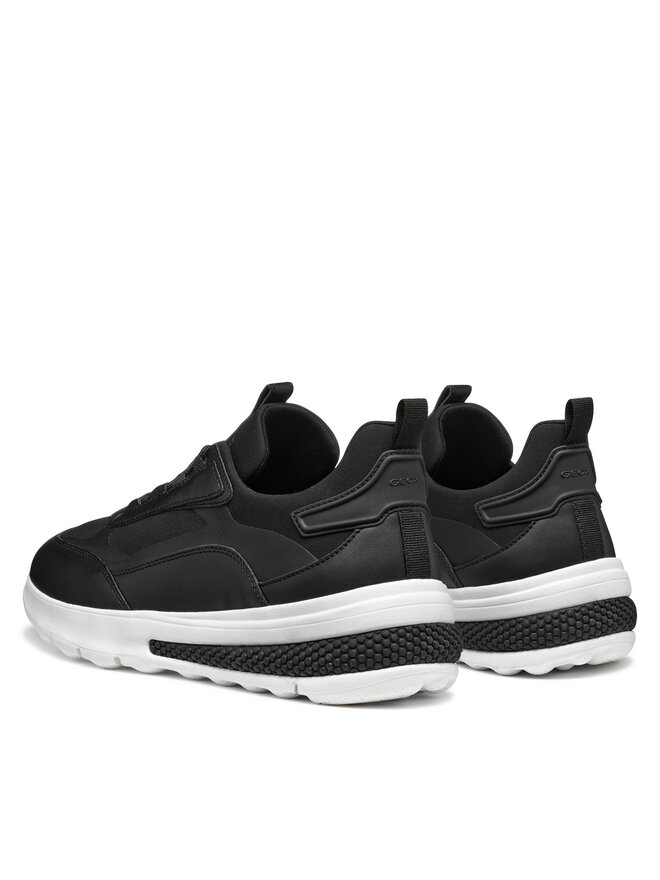 Geox Sneakersy Geox U Spherica Actif U45BAD 0119B C9999 Čierna