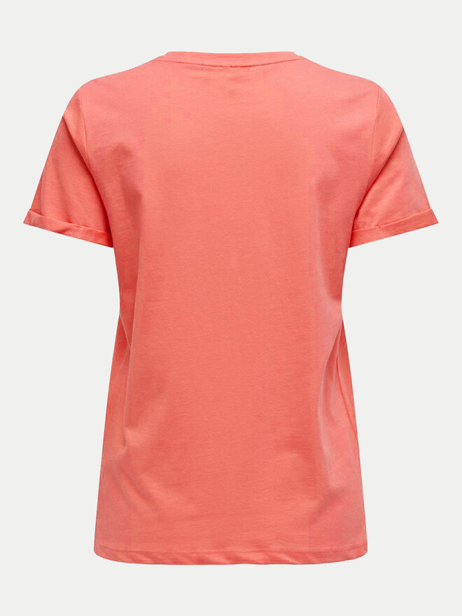 ONLY ONLY Футболка Kita 15244714 Рожевий Regular Fit