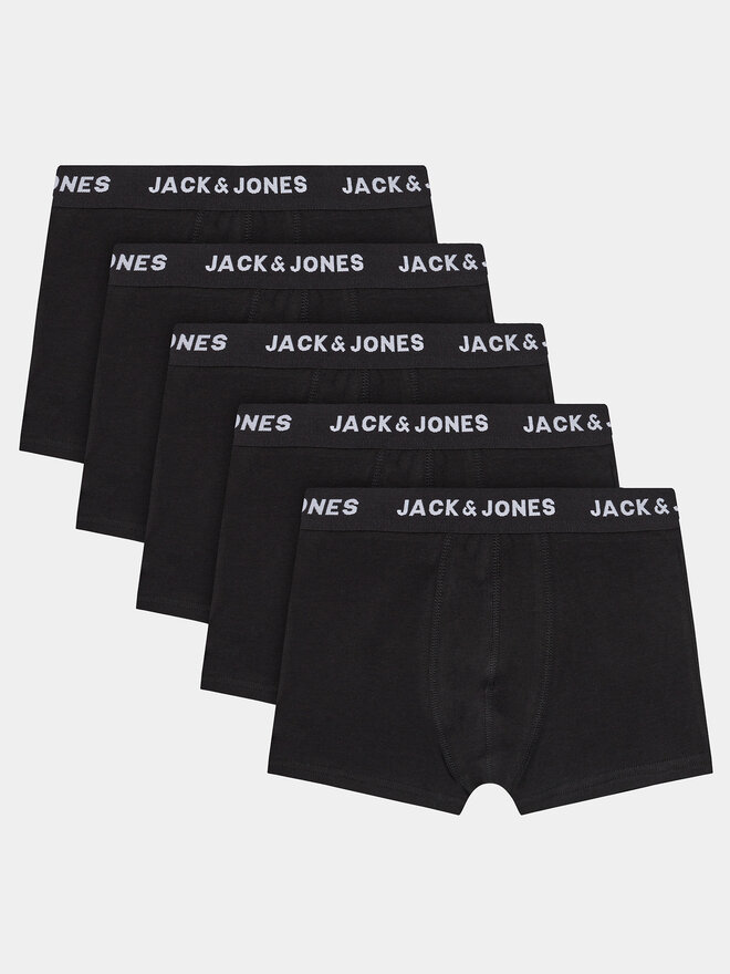 Jack&Jones Junior Jack&Jones Junior Set od 5 pari bokserica Chuey 12210878 Crna
