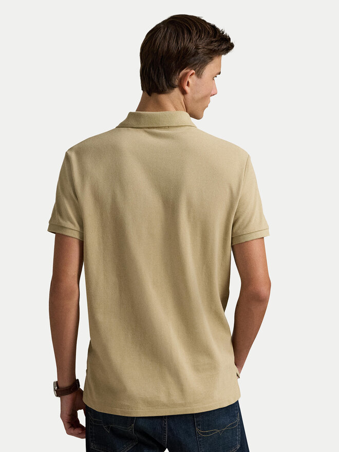 Polo Ralph Lauren Polo Ralph Lauren Polo marškinėliai 710536856462 Smėlio Slim Fit