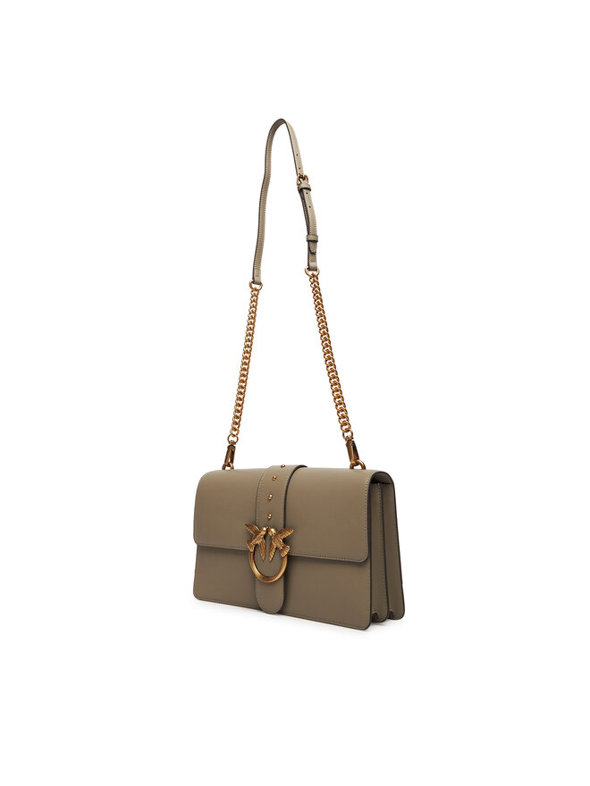 PINKO Сумка PINKO Love One Classic ST.CL Al 25-26 PLTT 105857 A0F1 Сірий