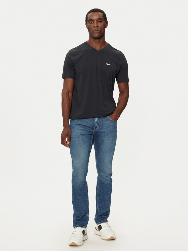 BOSS BOSS Camiseta Tee V 50506347 Azul marino Regular Fit