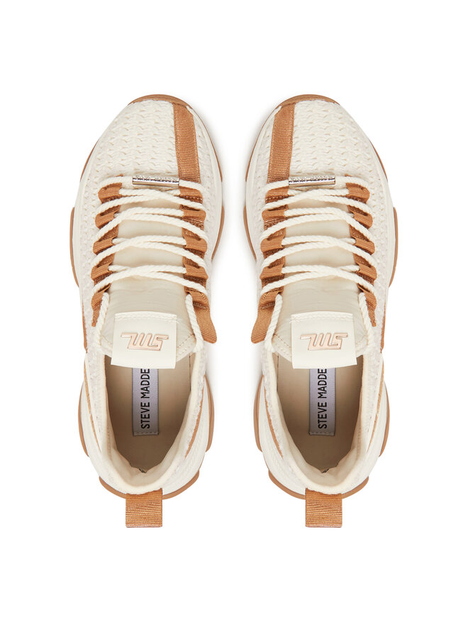 Steve Madden Снікерcи Steve Madden Mileage SM11003785 Écru