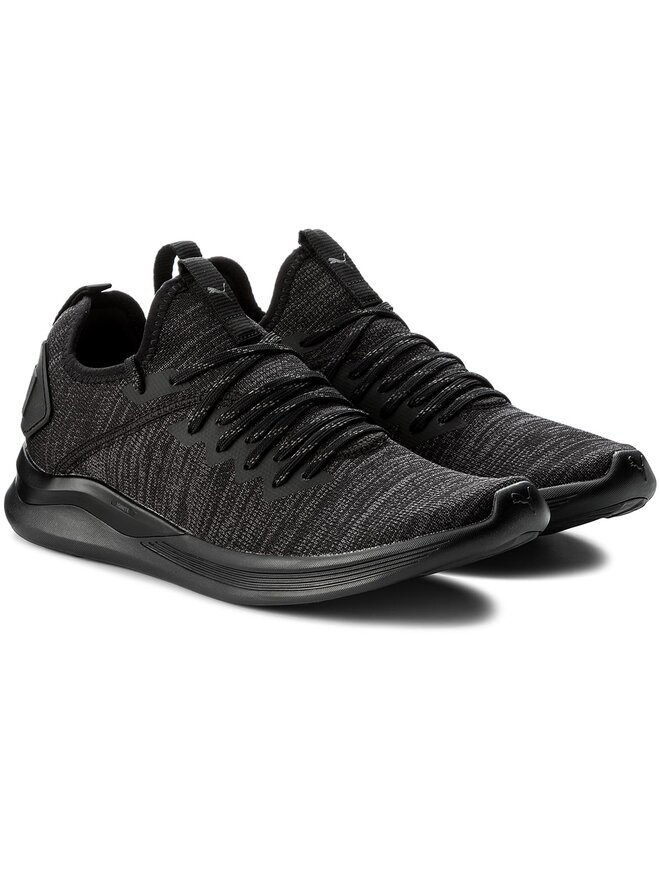 Scarpe da palestra Puma Ignite Flash EvoKnit 190508 05 Nero escarpe
