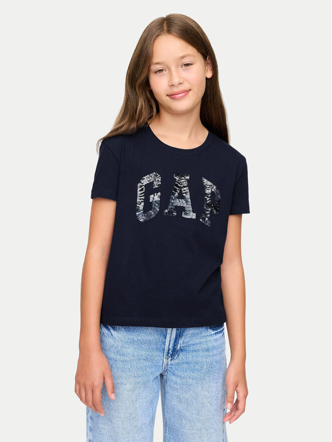 Gap Gap Marškinėliai 628663 Tamsiai mėlyna Regular Fit