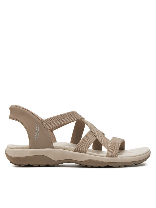 Sandale skechers beige best sale