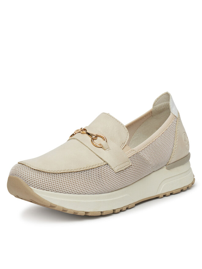 Rieker Pantofi Rieker N7455-60 Bej
