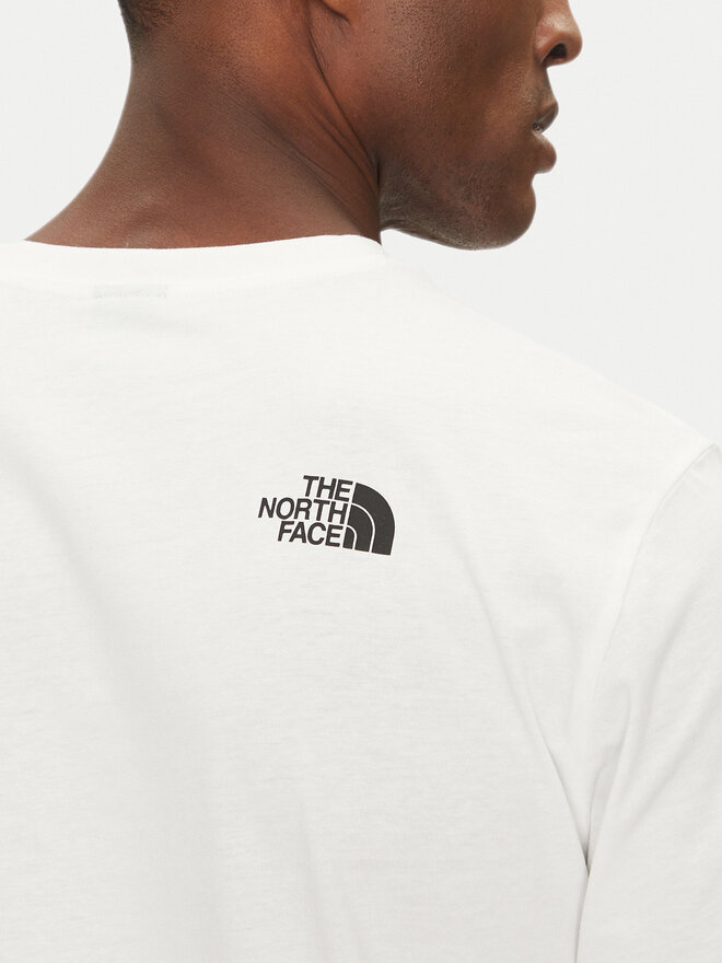 The North Face The North Face Camiseta Fine NF0A8A6M Blanco Regular Fit