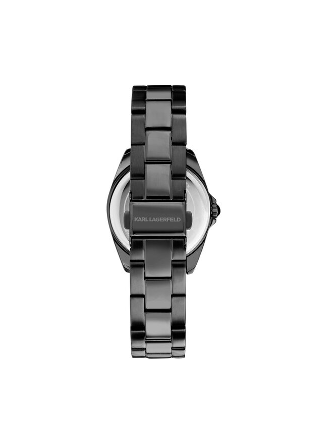 KARL LAGERFELD Ρολόι KARL LAGERFELD R0553101513 Μαύρο