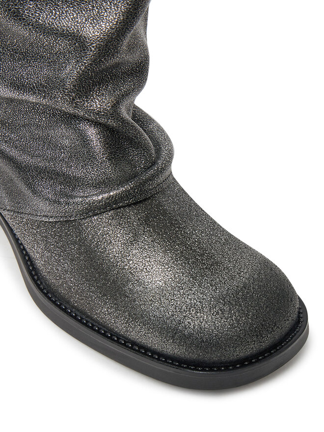 Steve Madden Īsie zābaki Steve Madden Bonfire SM11003415 Sudraba