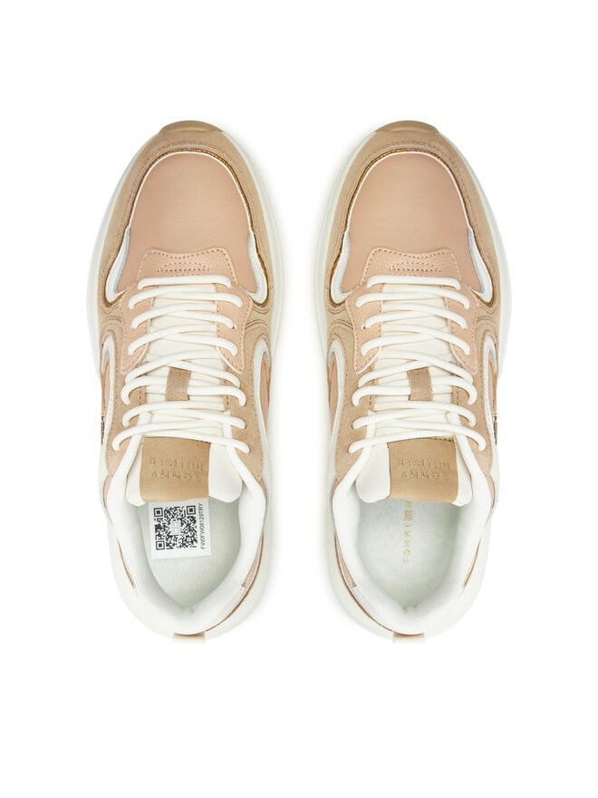 Tommy Hilfiger Sneakersy Tommy Hilfiger Chunky Fashion Runner FW0FW08129 Růžová