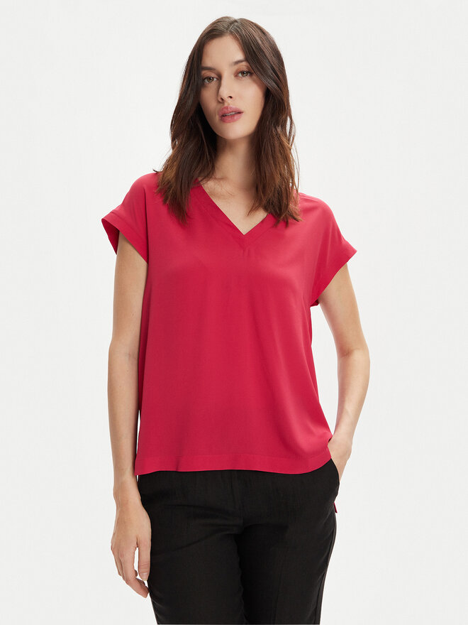 Marella Marella T-Shirt Pialla 2413111094 Rosa Regular Fit