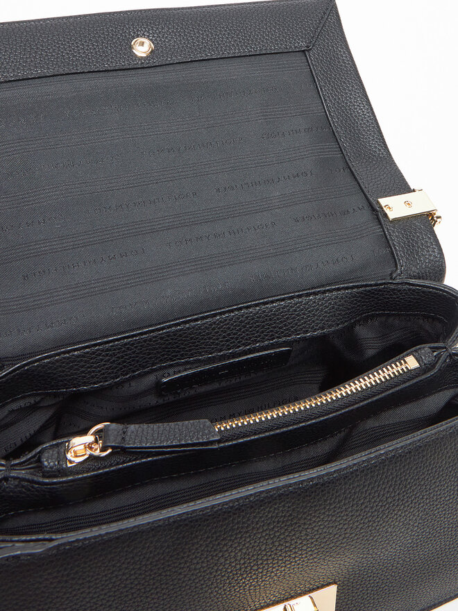 Tommy Hilfiger Soma Tommy Hilfiger Th Her Med Crossover AW0AW17216 Melns