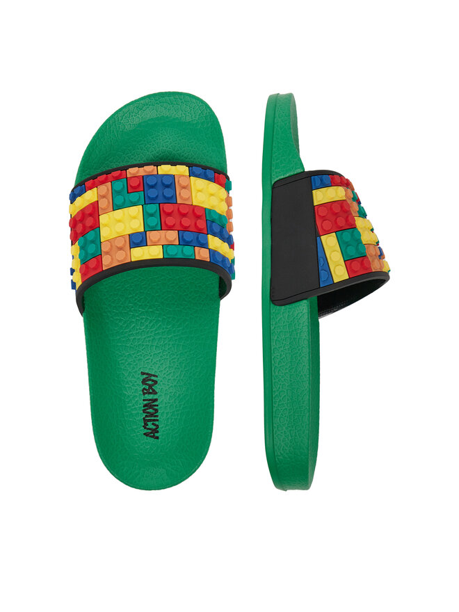 Action Boy Şlapi Action Boy P3047043K Verde