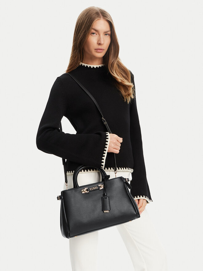 Guess Handtasche Guess Lefia HWBG96 44060 Schwarz
