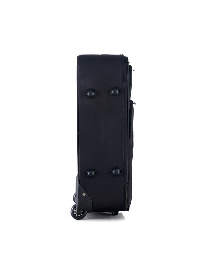 Semi Line Μεσαία Βαλίτσα Semi Line T5679-2 Μαύρο