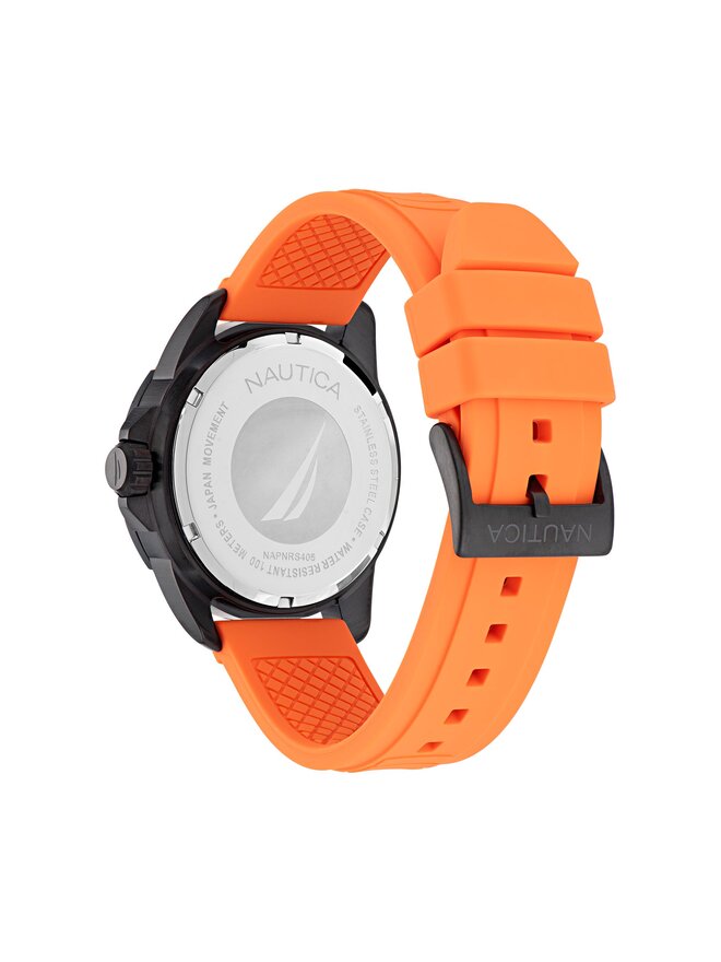 Nautica Ρολόι Nautica NAPNRS405 Πορτοκαλί