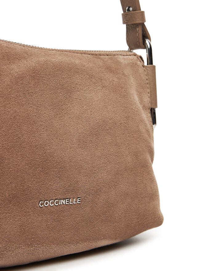Coccinelle Сумка Coccinelle T96 Coccinellerbekka Suede E5 T96 52 01 01 Коричневий