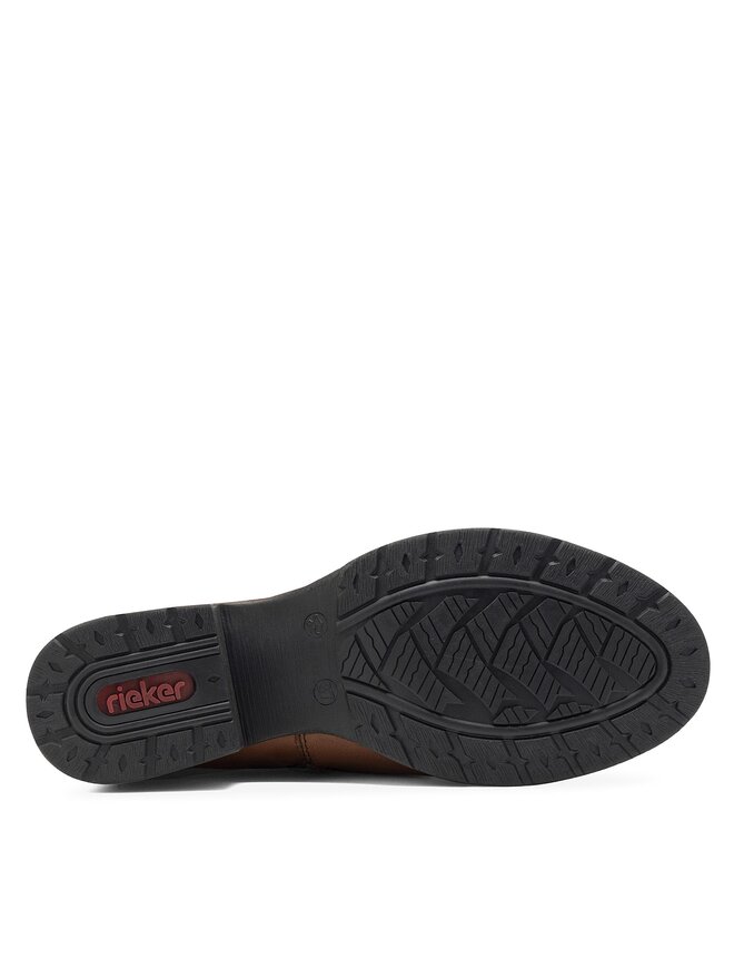 Rieker Kozačky Rieker Z9591-22 Hnědá