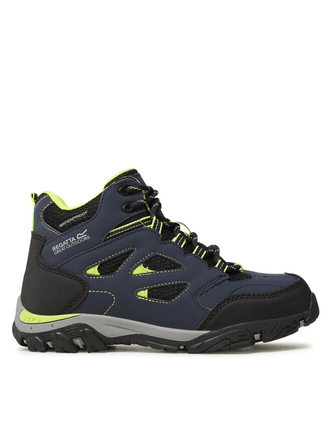 Regatta Trekkingschuhe Regatta Holcombe Iep Mid Jnr RKF573 Dunkelblau