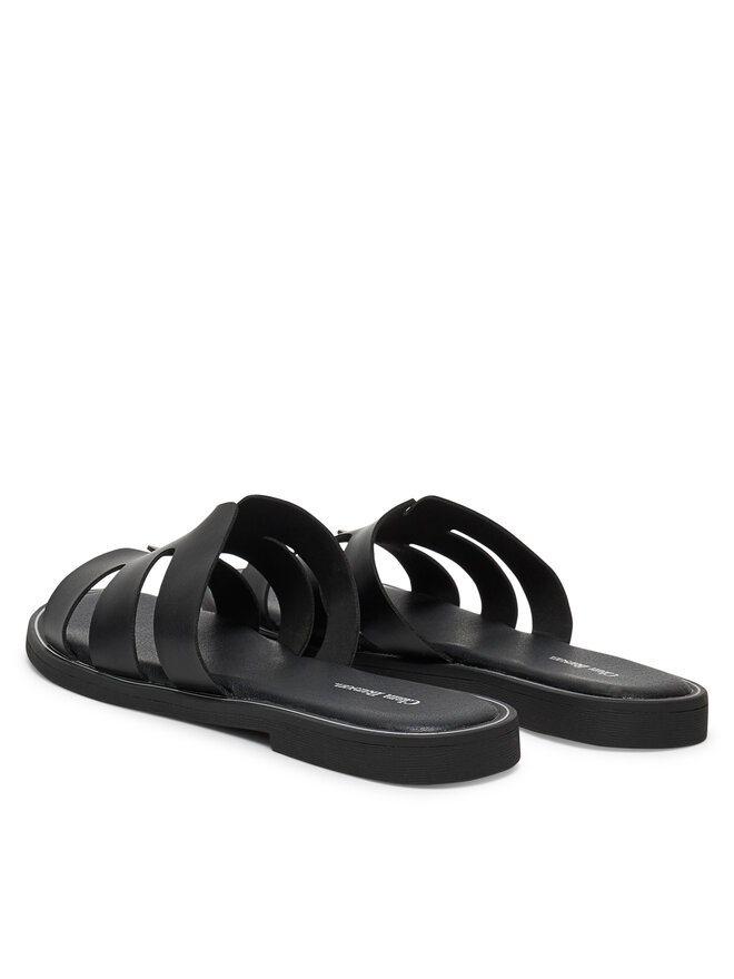 Clara Barson Pantoletten Clara Barson WS6283-08 Schwarz