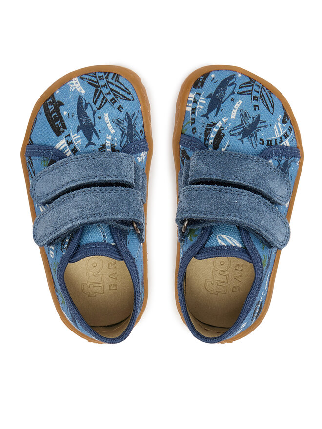 Froddo Тапочки Froddo Barefoot Canvas G1700440-6 M Голубий