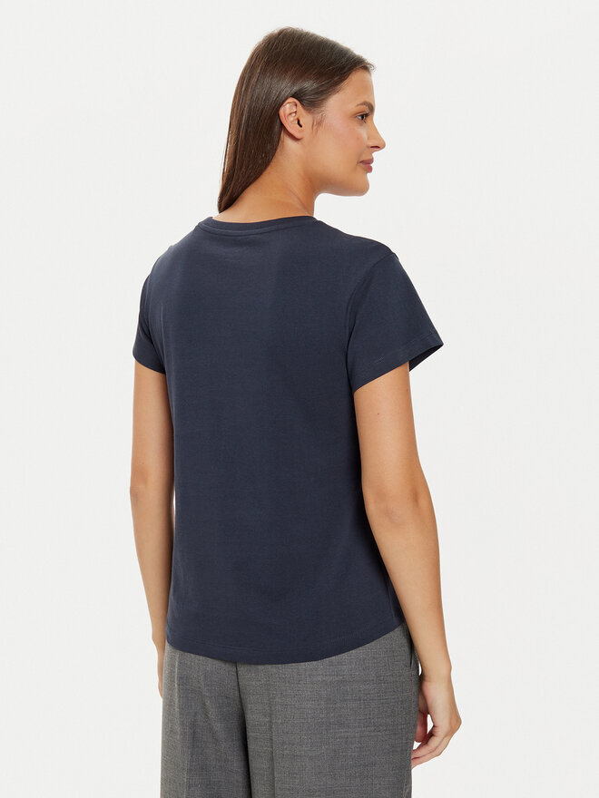 Pepe Jeans Pepe Jeans Póló Ginny PL505945 Sötétkék Regular Fit