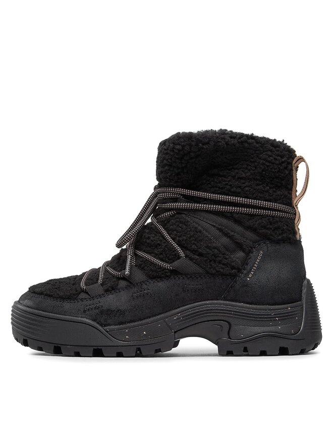 Clarks Škornji za sneg Clarks Althike Up Wp 261734064 Črna