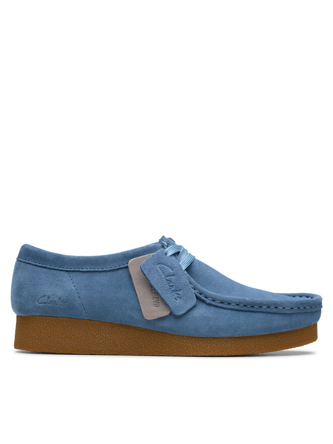 Clarks Pusbačiai Clarks WallabeeEVOSh 26181476 Mėlyna