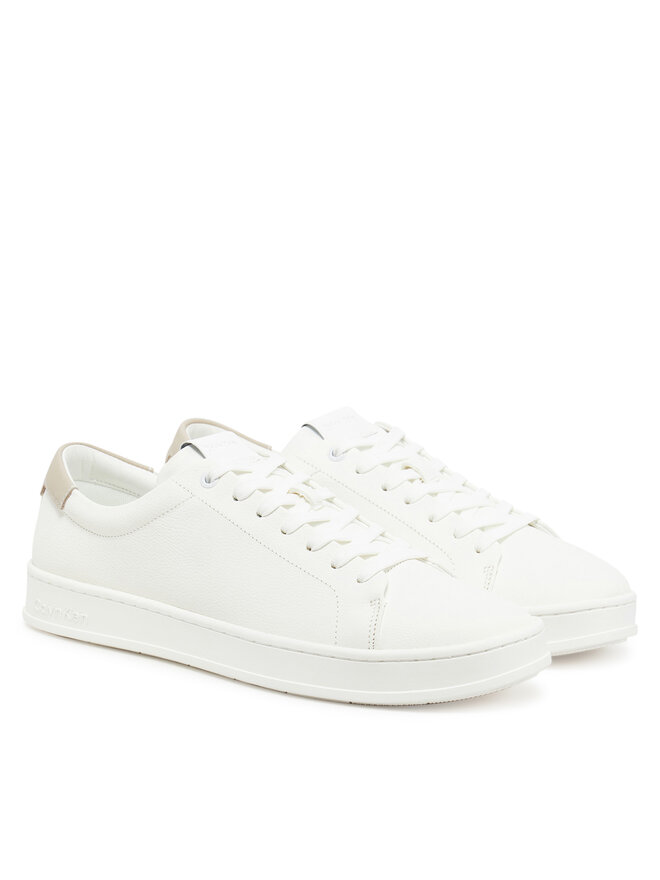Calvin Klein Αθλητικά Calvin Klein Low Top Lace Up Nu HM0HM01758 Λευκό