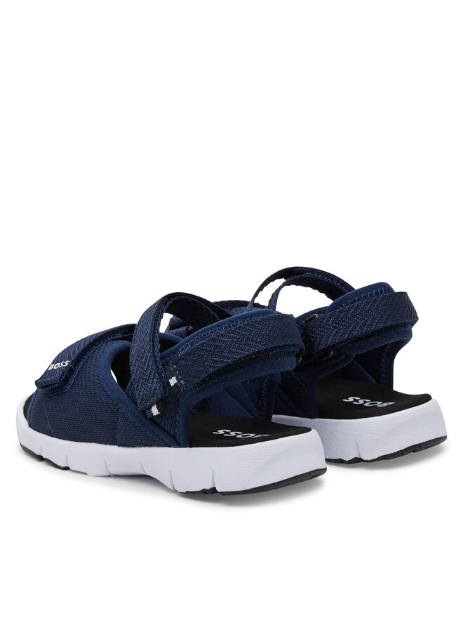 BOSS Sandale BOSS J51654 M Tamnoplava
