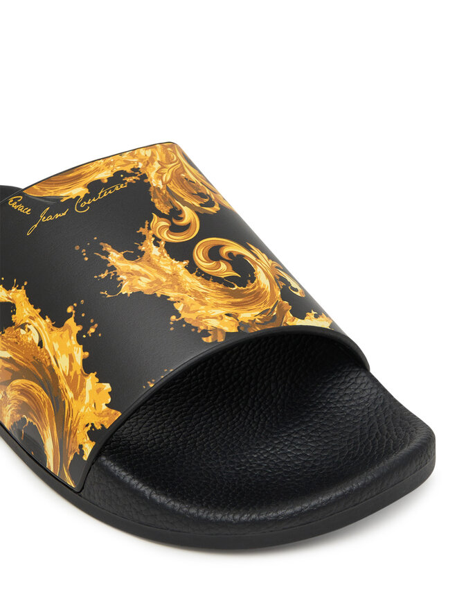Versace Jeans Couture Pantoletten Versace Jeans Couture 80YA3SQ4 ZS365 G89 Schwarz