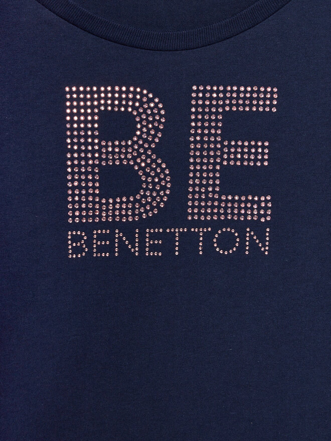 United Colors Of Benetton United Colors Of Benetton Футболка 3I1XC10JS Cиній Regular Fit