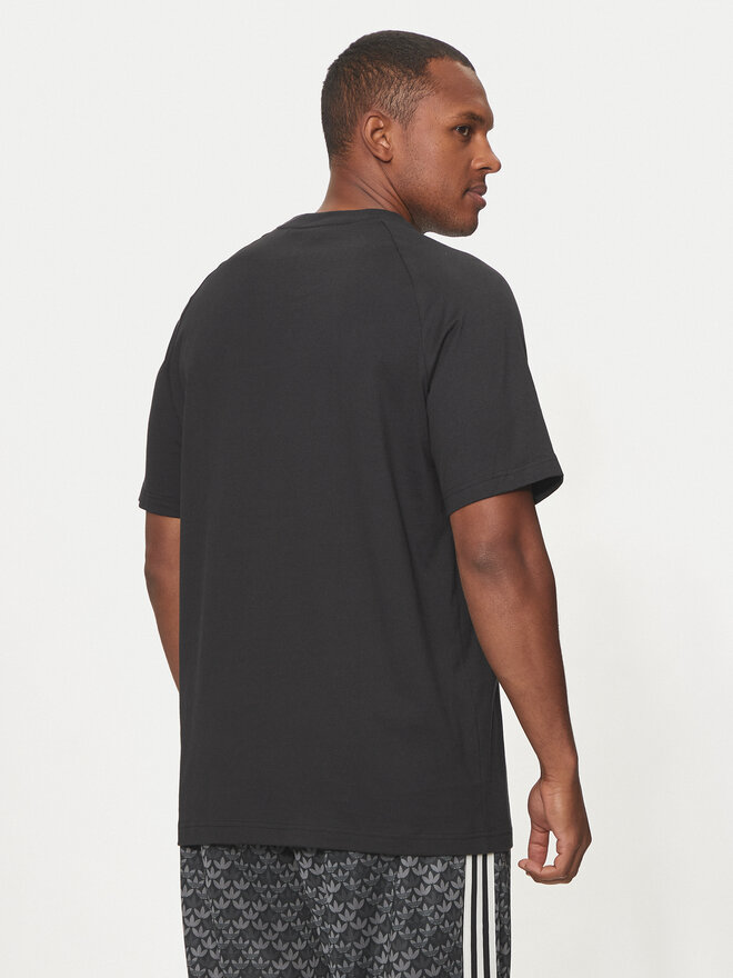 adidas adidas Marškinėliai Archive IS1404 Juoda Regular Fit