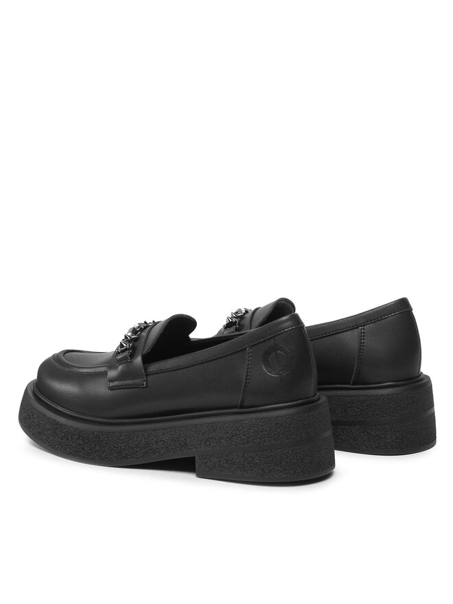 Altercore Loafersy Altercore Scarlett Vegan Černá